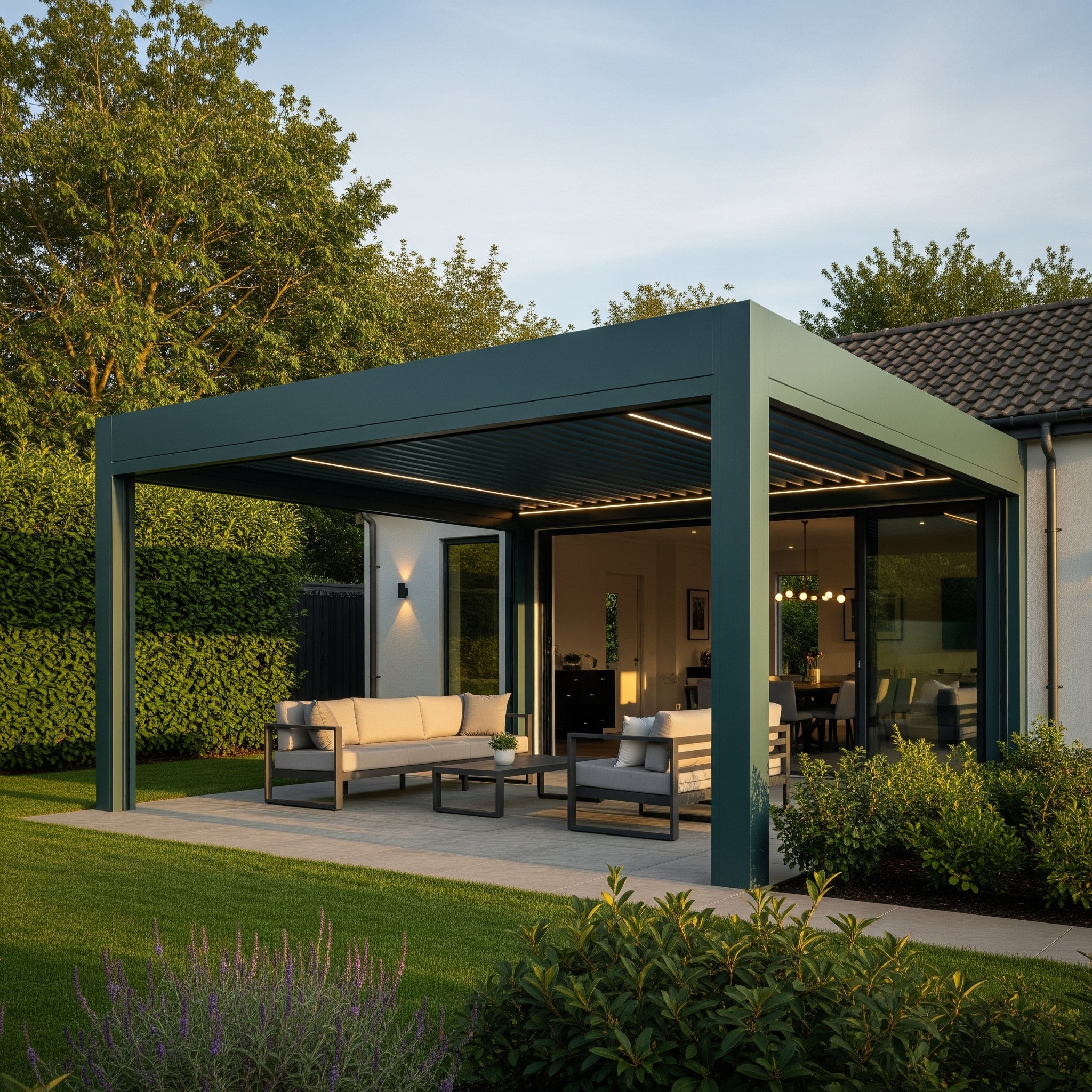 Modern Aluminum Pergola