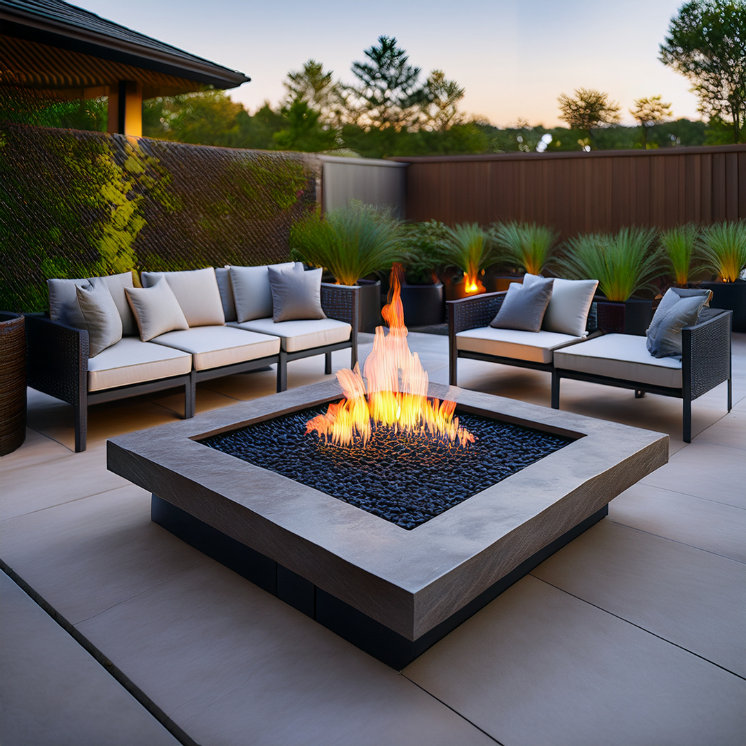 Gas Fire Pit Table