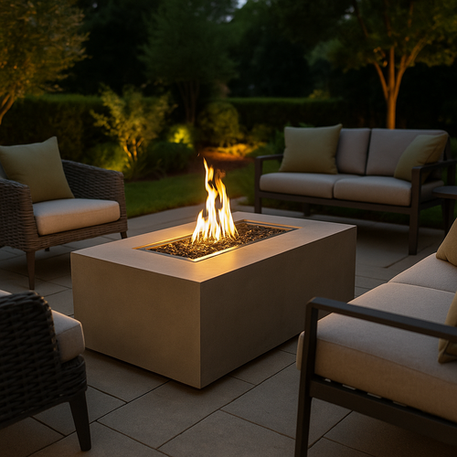 Gas Fire Pit Table