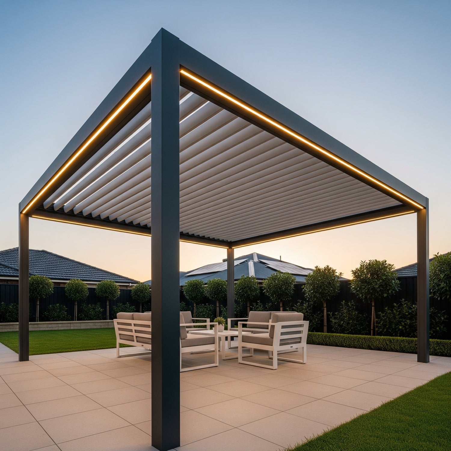 Modern Aluminum Pergola