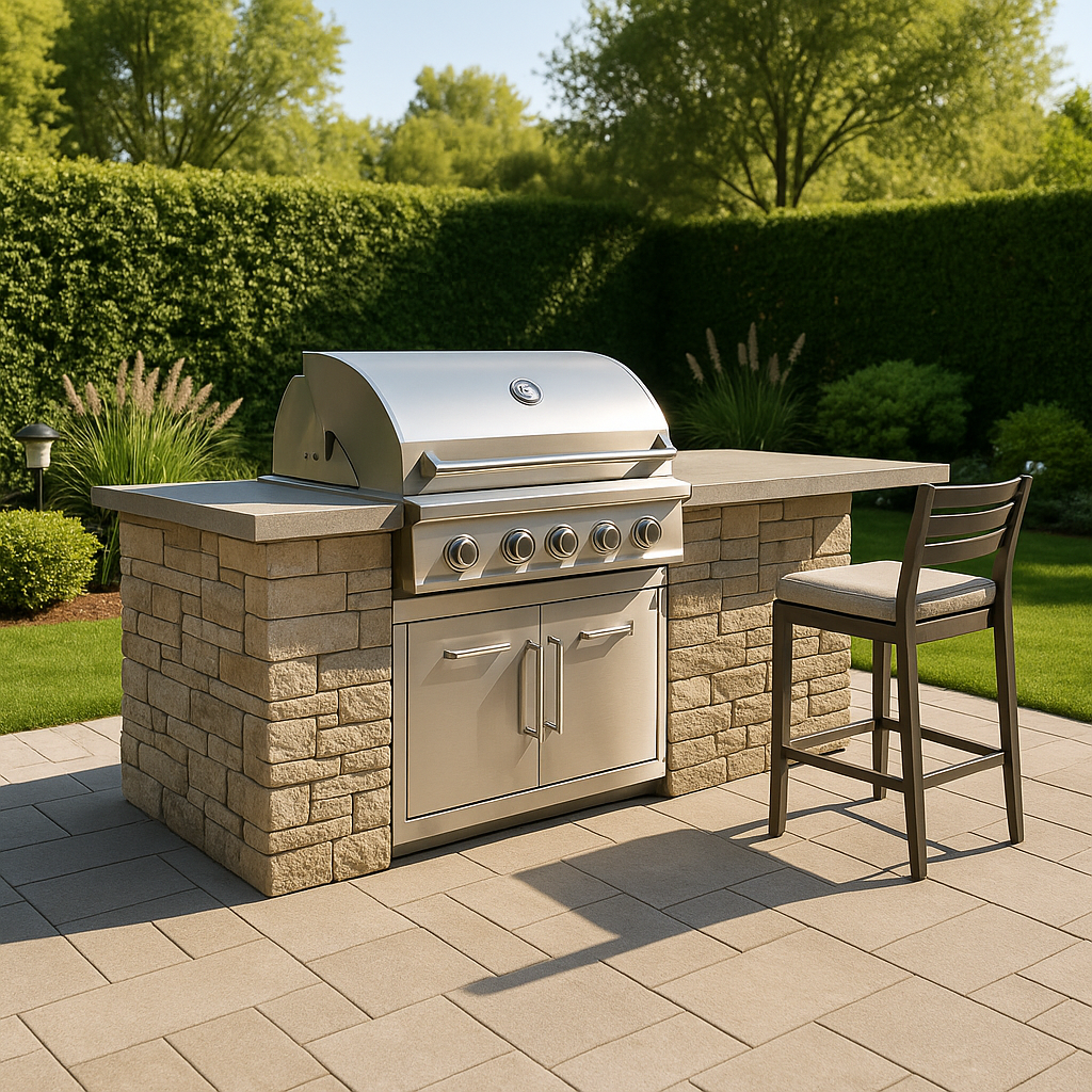 Outdoor Kitchen Island