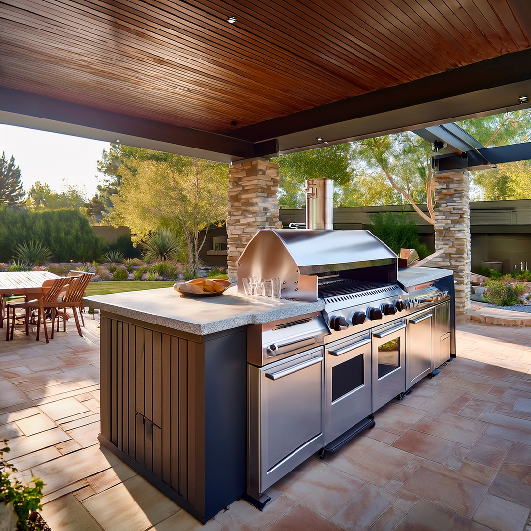 Outdoor Kitchen Island