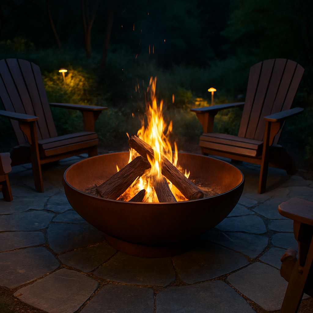 Artisan Steel Fire Bowl